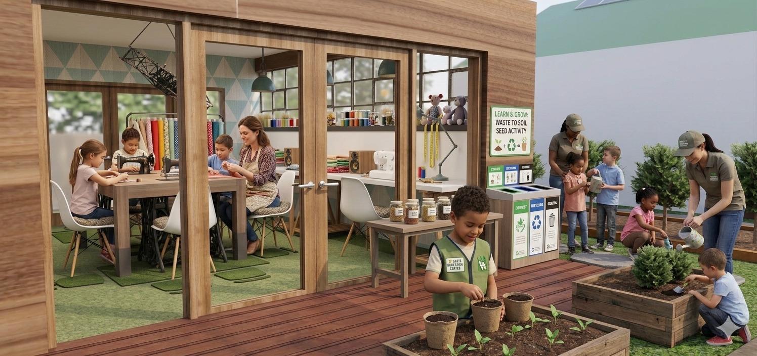 Workshops at the Zero Waste Cooperative